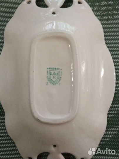 Блюдо фарфор