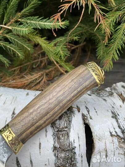 Нож охотничий кованый х12 мф