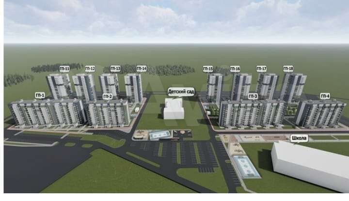 2-к. квартира, 54,3 м², 8/10 эт.