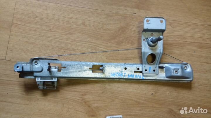 Задние стеклоподьемники мех. рено меган2 седан