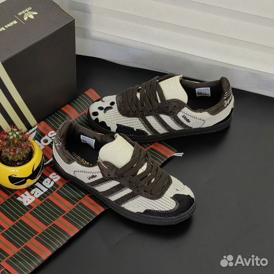 Кроссовки Adidas notitle samba cow print