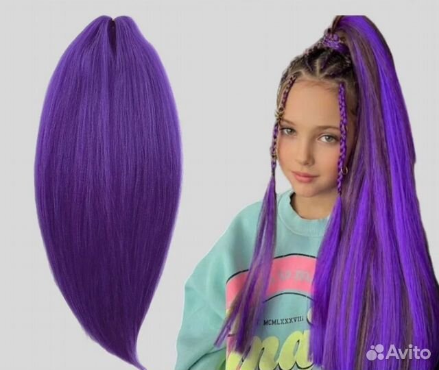 Детски хвост-резинка