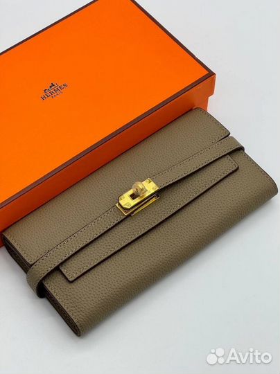 Кошелек Hermes кожа