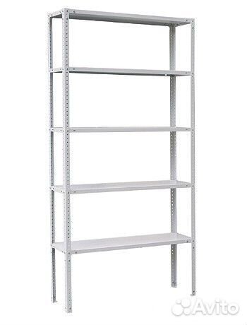 Архивный металлический стеллаж 2000*800*300 мм