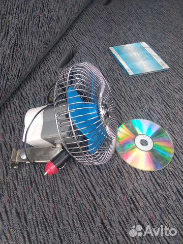 Вентилятор автомобильный 12 в