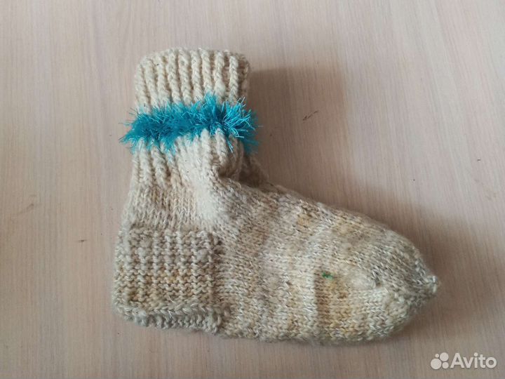 Носки из овечьей шерсти