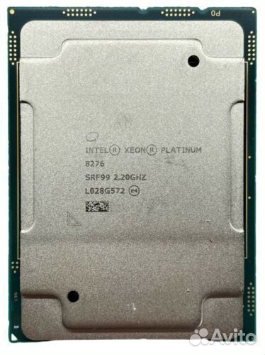 Intel Xeon Platinum 8276 28 core 2.2-4.0Ghz 165 W