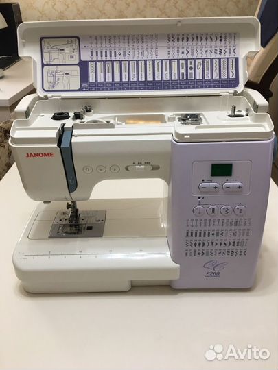 Швейная машина Janome 6260 qc