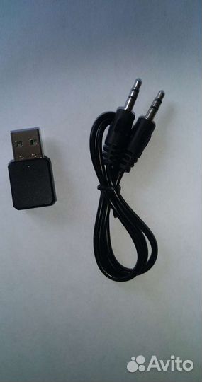 Bluetooth 5.1 адаптер USB и aux с микрофоном