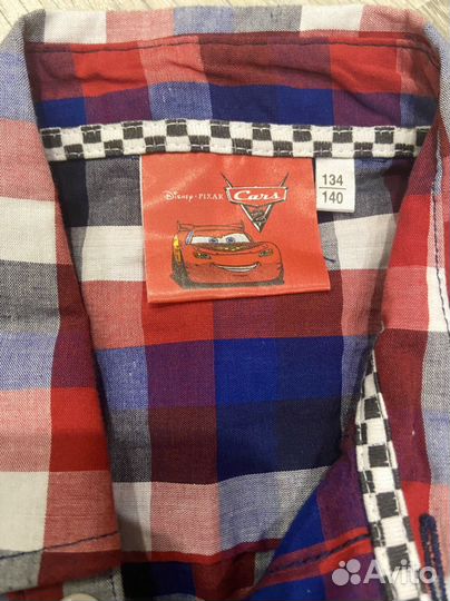 Рубашка Тачки для мальчика Disney pixar