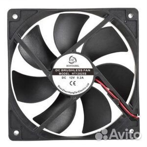 Вентилятор осевой 120*25мм 12V 0,2А; 58175