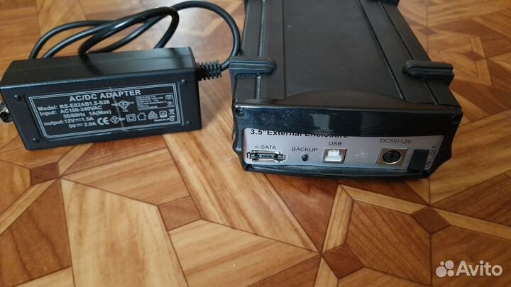 Внешний бокс для hdd 3.5 IDE/SATA ) USB/esata