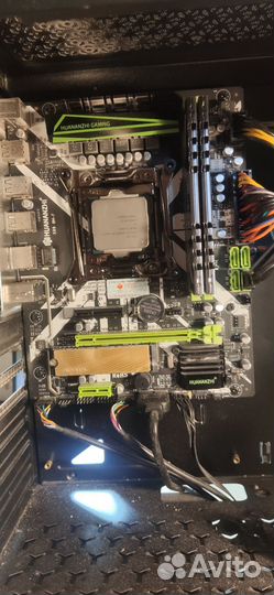 Материнка huananzhi X99-8M-F с проц xeon e5 2620v3