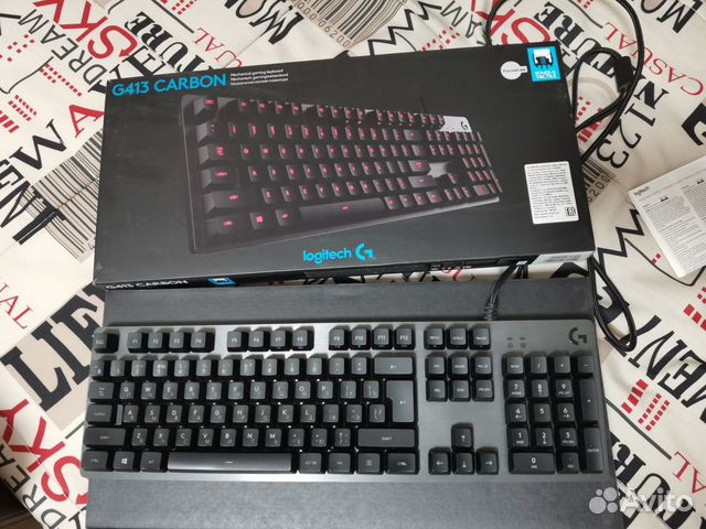 Игровая клавиатура Logitech G413