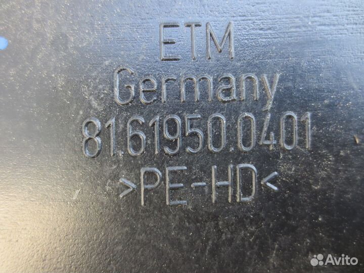 Воздуховод MAN 81619500401