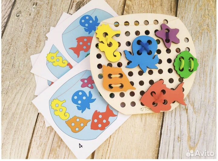 Игрушки шнуровки новые