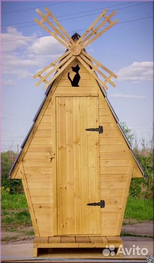 Дачный туалет с установкой SOX555