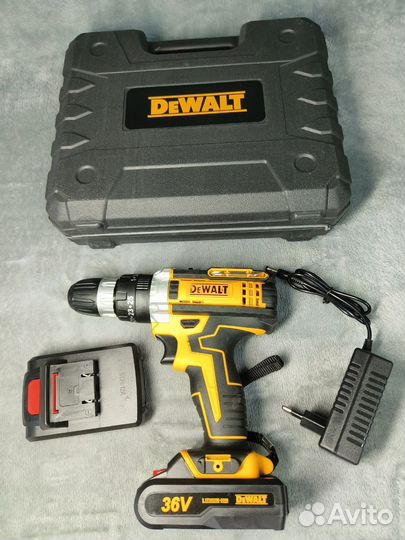 Аккумуляторный шуруповерт DeWalt 21v