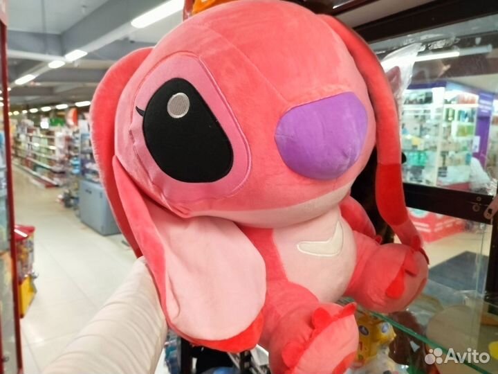 Розовый Ангел огромный