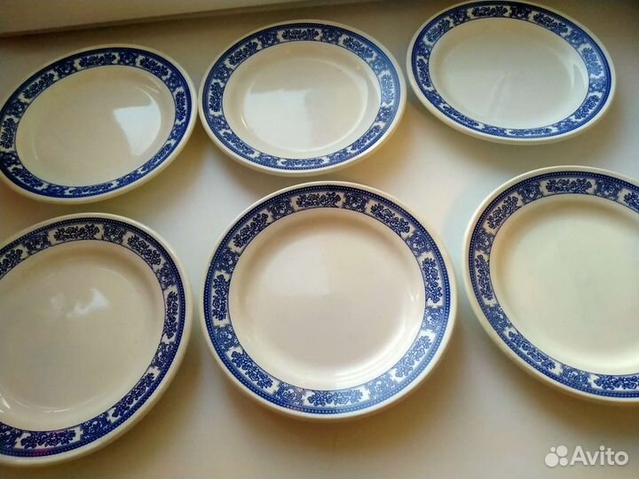 Набор тарелок будянского завода буди