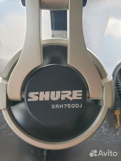 Наушники shure srh750dj