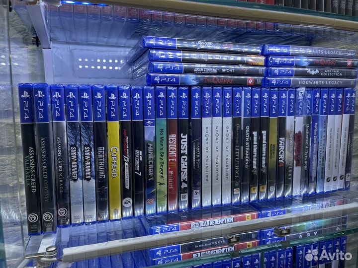 Новые игры диски для PS4