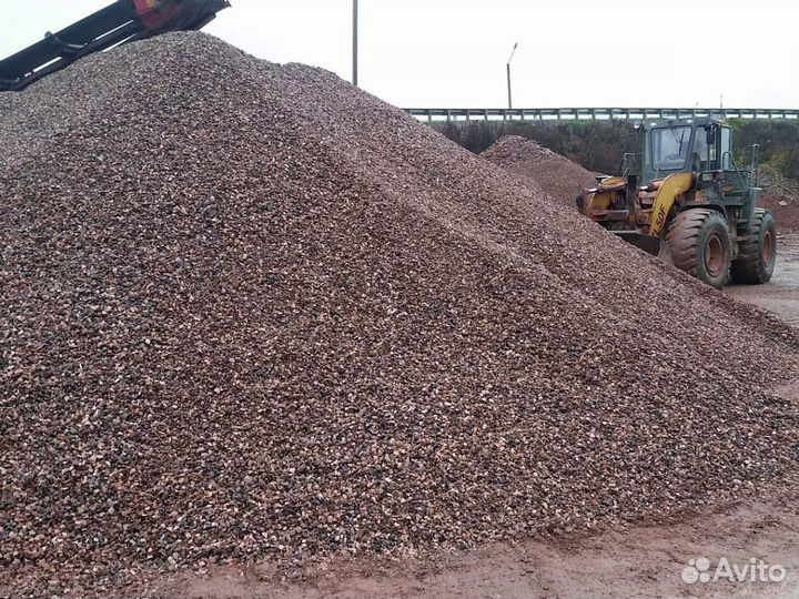 Щебень \ Отсев гранитный 40 фракции от трех кубов