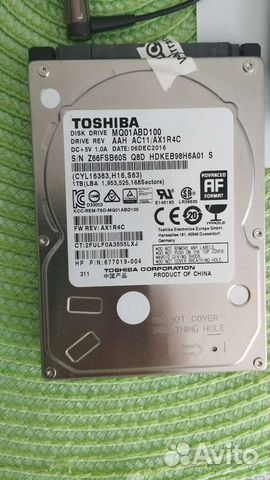 Жесткий диск для ноутбука 1 тб