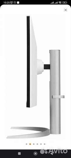 Монитор 34 дюйма, LG 34WQ650-W серебристый