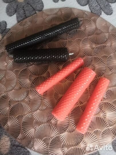 Свечи восковые из вощины