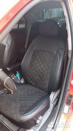 Установка авточехлов