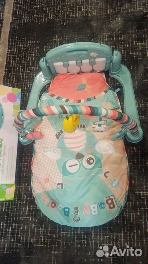 Развивающий коврик с пианино