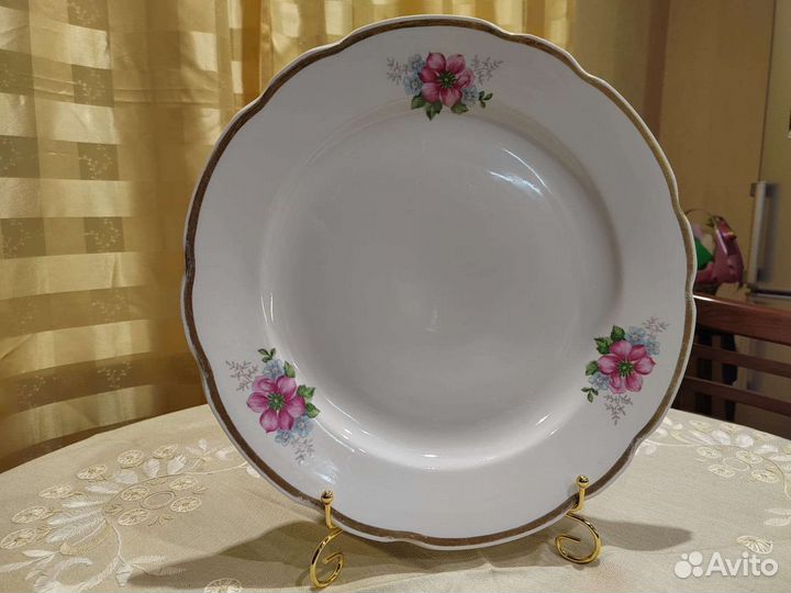 Блюдо СССР Дулево