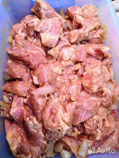 Шашлык из шеи