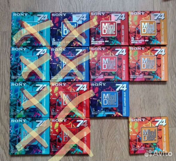 Продам минидиски minidisc sony