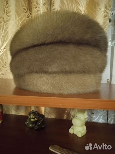 Шапка норковая женская