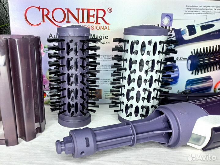 Профессиональный фен-щётка для волос cronier