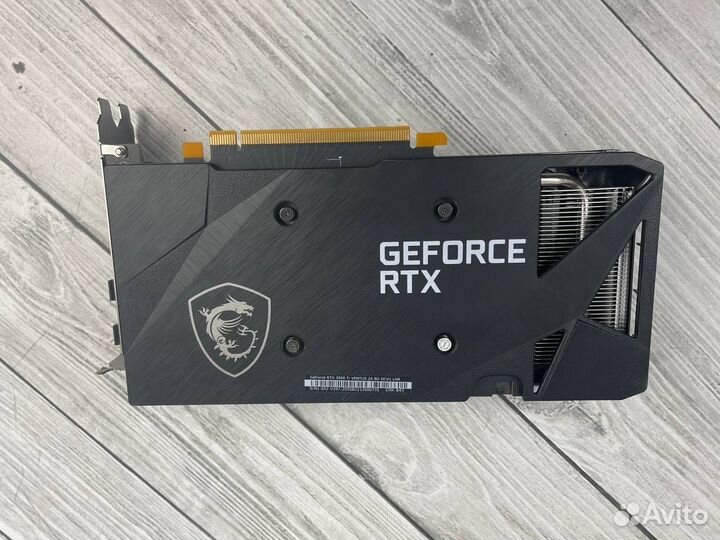 Видеокарта MSI GeForce RTX 3060 Ti ventus 2X