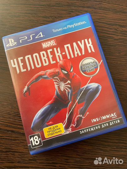 Игра на ps4 человек паук