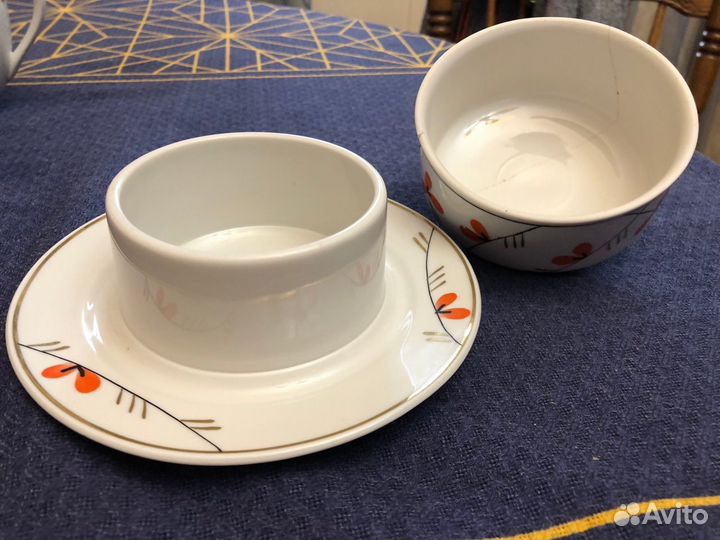 Чайный сервиз вербилки СССР