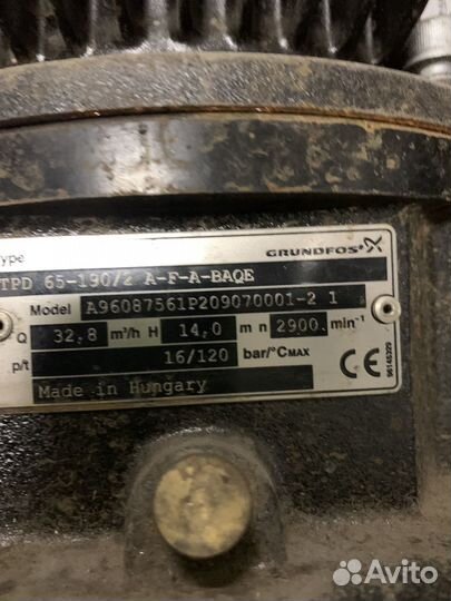 Насос Grundfos TPD 65-190/2 A-F-A-baqe