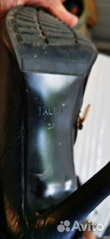 Полусапожки женские кожаные Alba (размер 37)