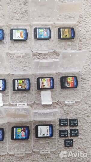 Игры PS Vita, карты памяти PS Vita