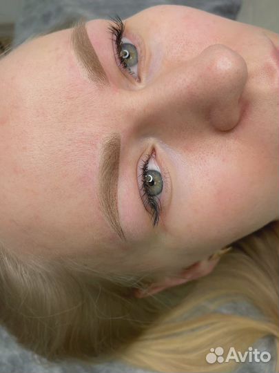 Перманентный макияж бровей и губ