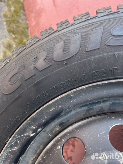 Резина bridgestone с дисками r14