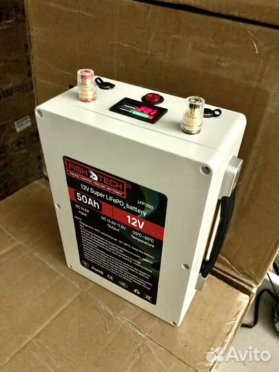 Аккумулятор lifepo4 12v 50 a/h + зу