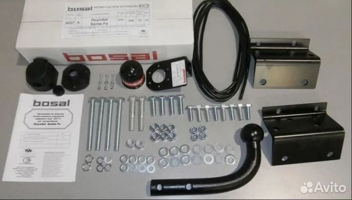 Фаркоп для Hyundai Santa Fe Hyundai 4227-A