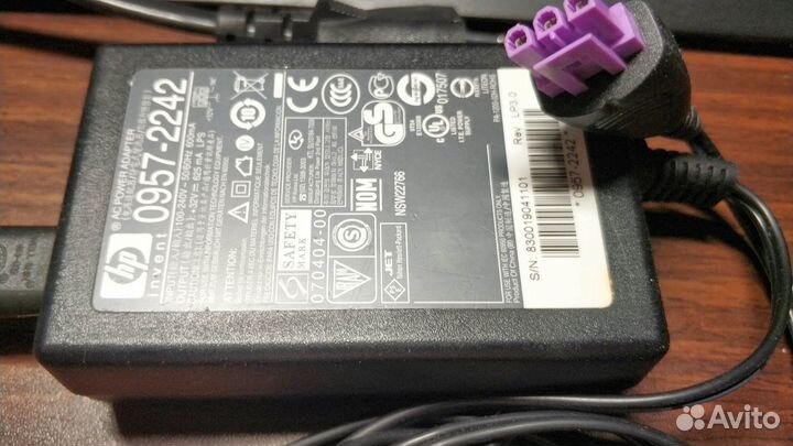 HP блок питания мфу 32V, 625mA, 3pin 0957-2242