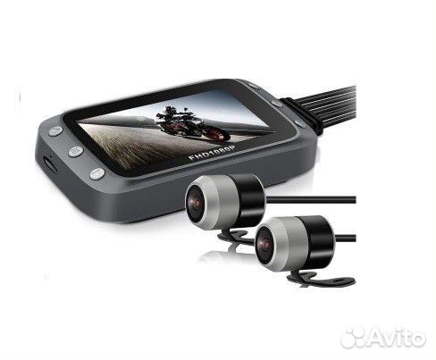 Видеорегистратор для мотоцикла (2 камеры)