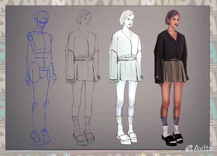 Уроки цифровое рисование/digital art